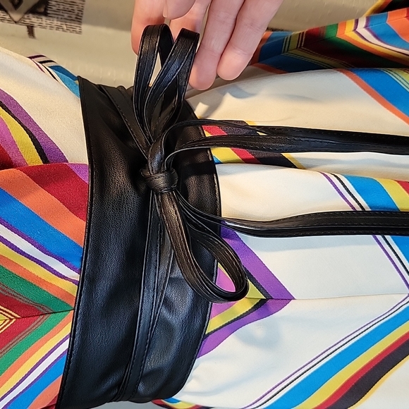 Vegan Leather Wrap Tassel Belt - Picture 4 of 13